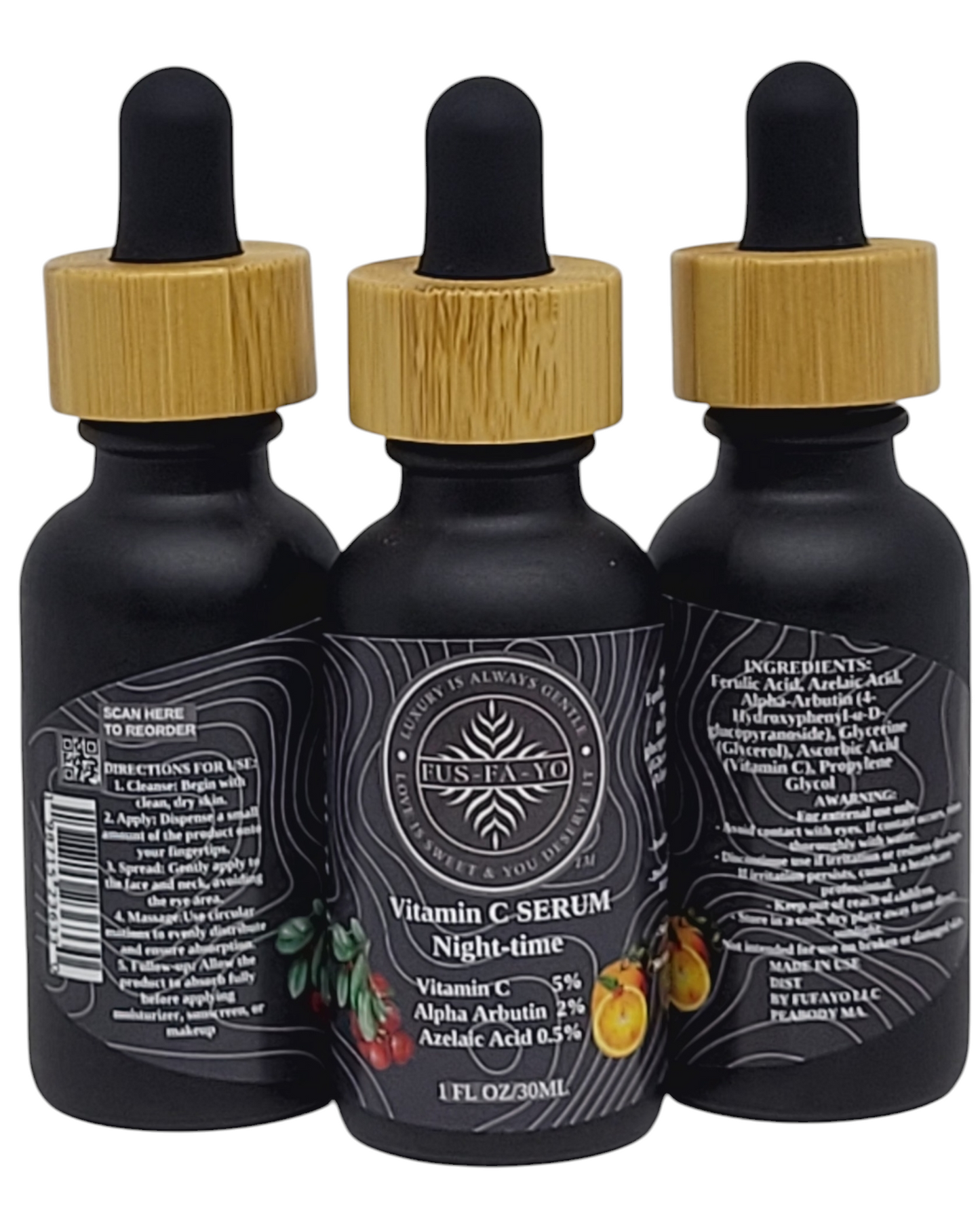 FUS-FÁ-YO 5% Vitamin C Serum Night-Time ....