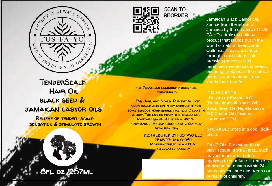 FUS-FÁ-YO TenderScalp Oil 8.oz ........