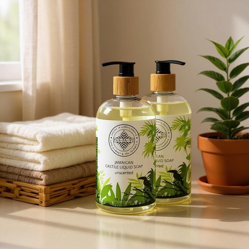 Castile soap 16 oz - Unscented (all purpose soap 🧼🫧)