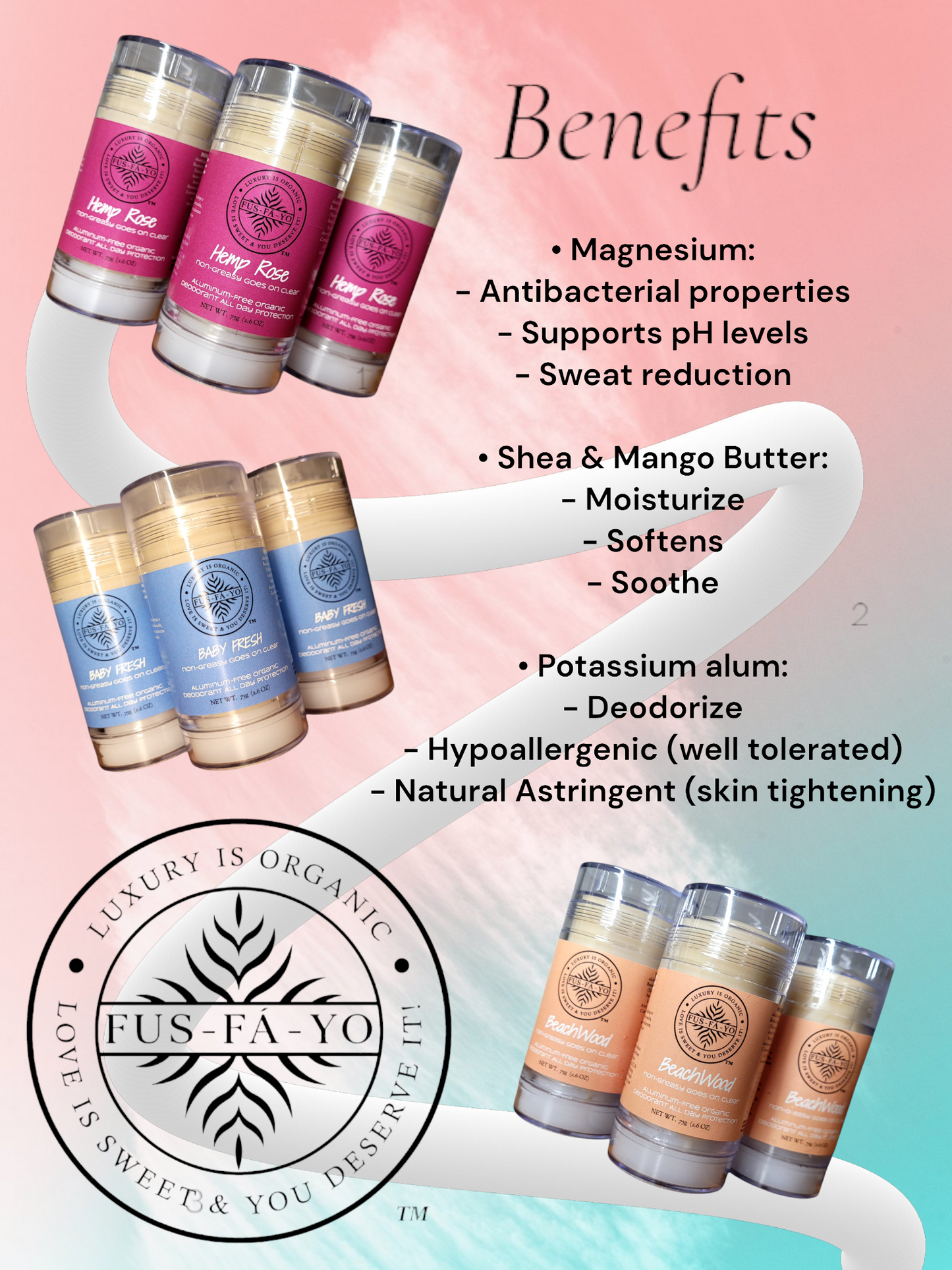 Shea butter deodorant Unscented