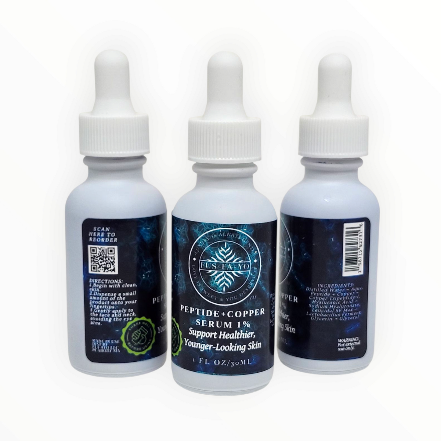 Peptide + Copper SERUM 1% 30 mL