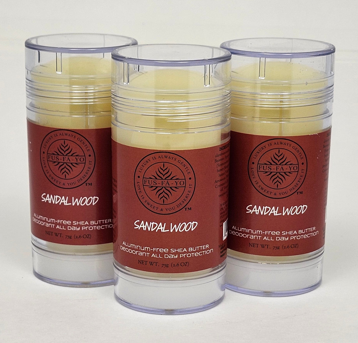 Shea Butter Deodorant - Sandalwood (All natural infuse with Magnesium)