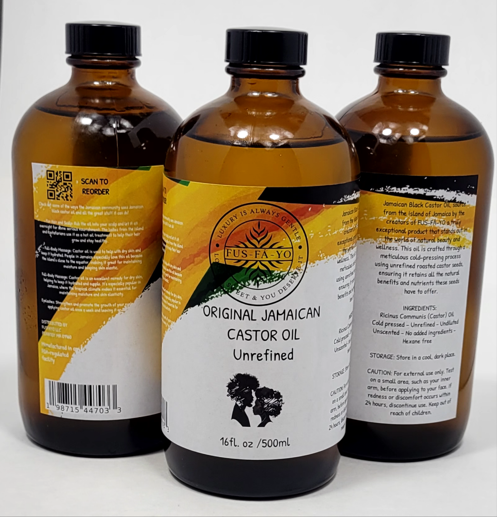 Jamaican castor oil 16oz