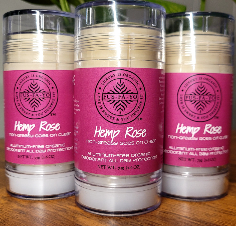 HEMP ROSE - deodorant non-greasy