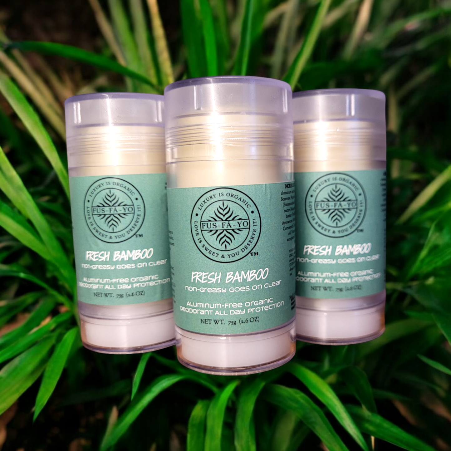 FRESH BAMBOO deodorant non-greasy