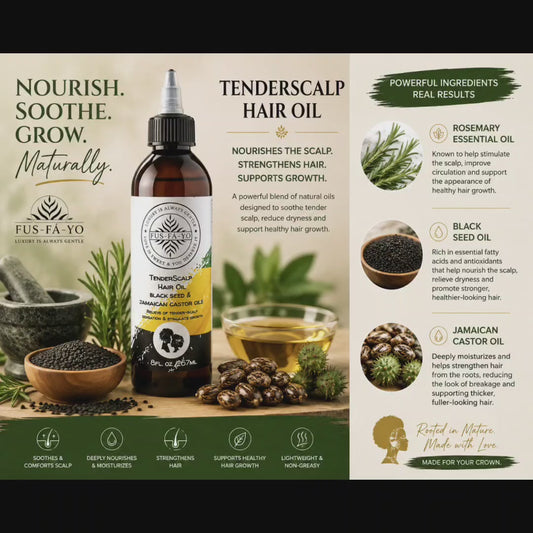 FUS-FÁ-YO TenderScalp Oil 8.oz