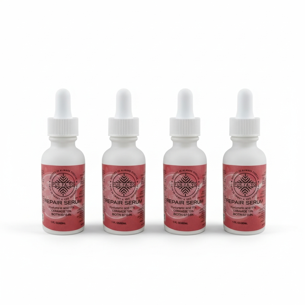 Hyaluronic Repair serum 30mL (All natural infuse with Panthenol Allantoin, Ceramide & Biotin)