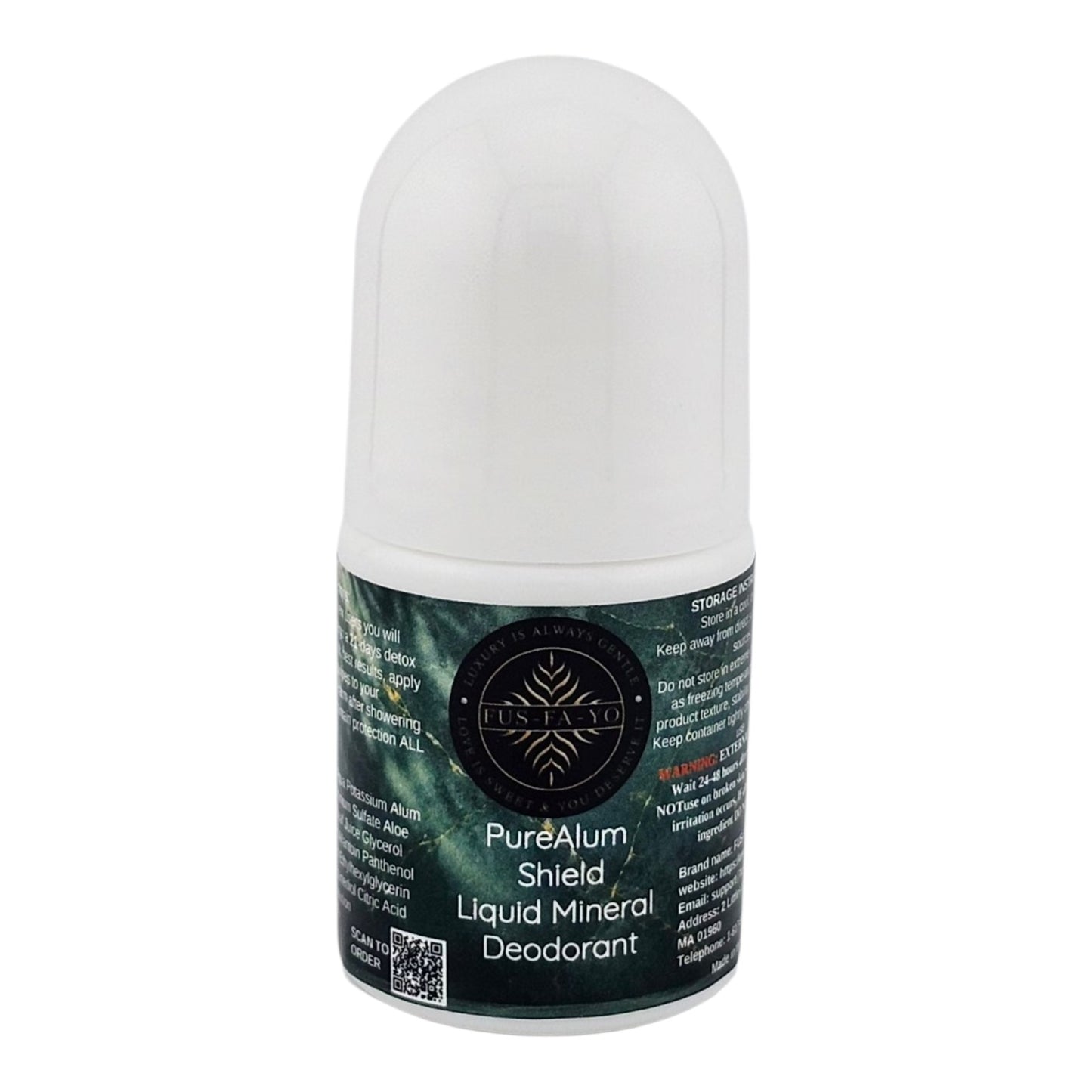 PureAlum Shield Liquid Mineral Deodorant 30ml