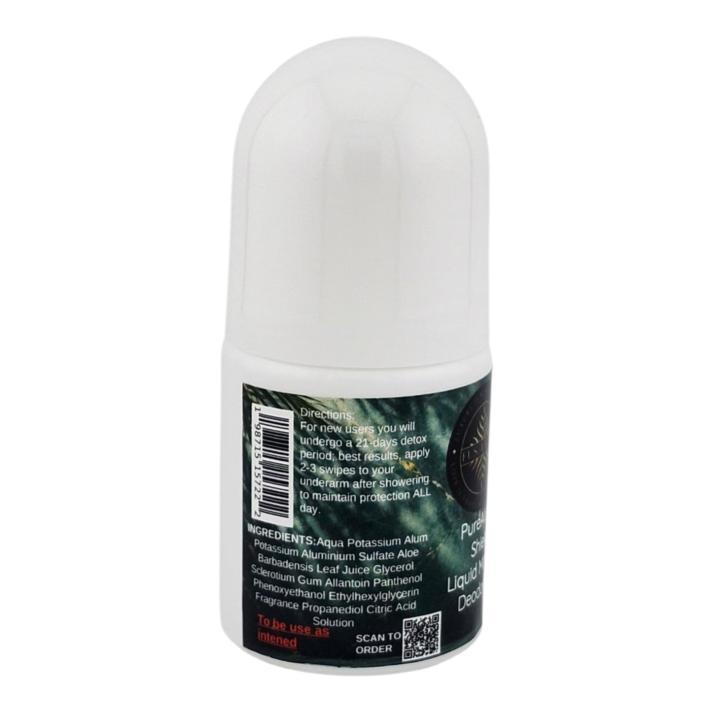 PureAlum Shield Liquid Mineral Deodorant 30ml