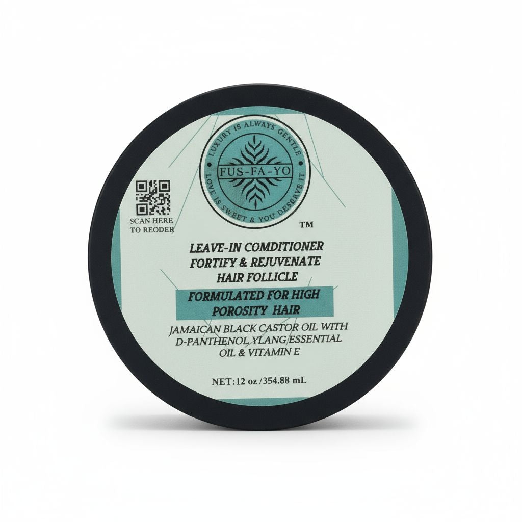 FUS-FÁ-YO Leaving hair conditioner (Formulated for High Porosity Hair)....