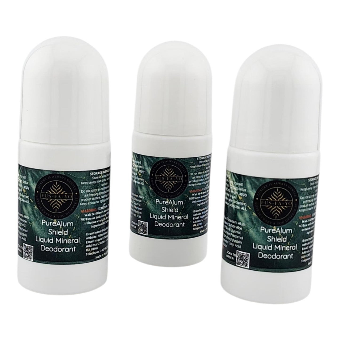 PureAlum Shield Liquid Mineral Deodorant - 60ml