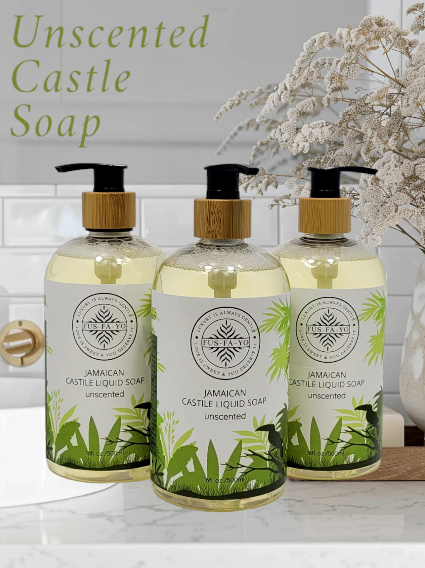 Castile soap 16 oz