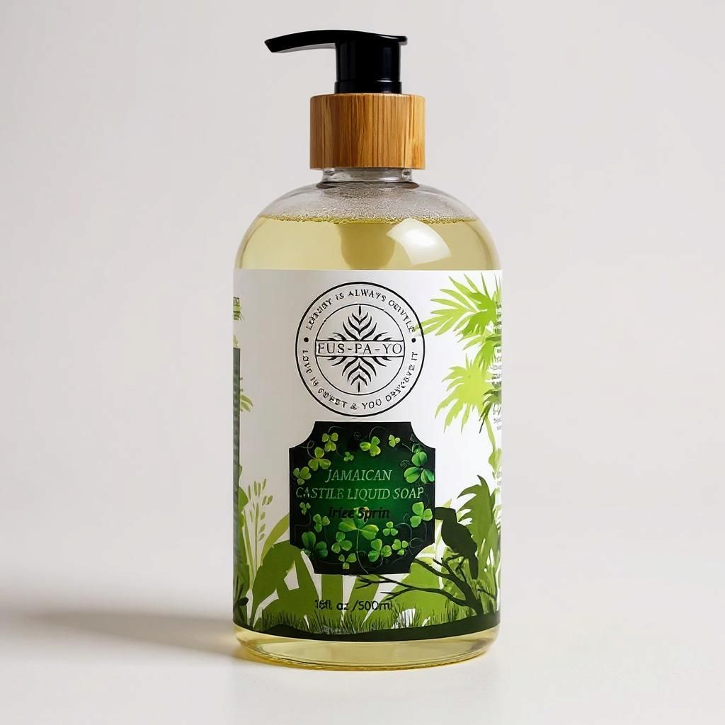 Castile soap Iriee Sprin🍀 16oz (all purpose soap 🧼🫧)