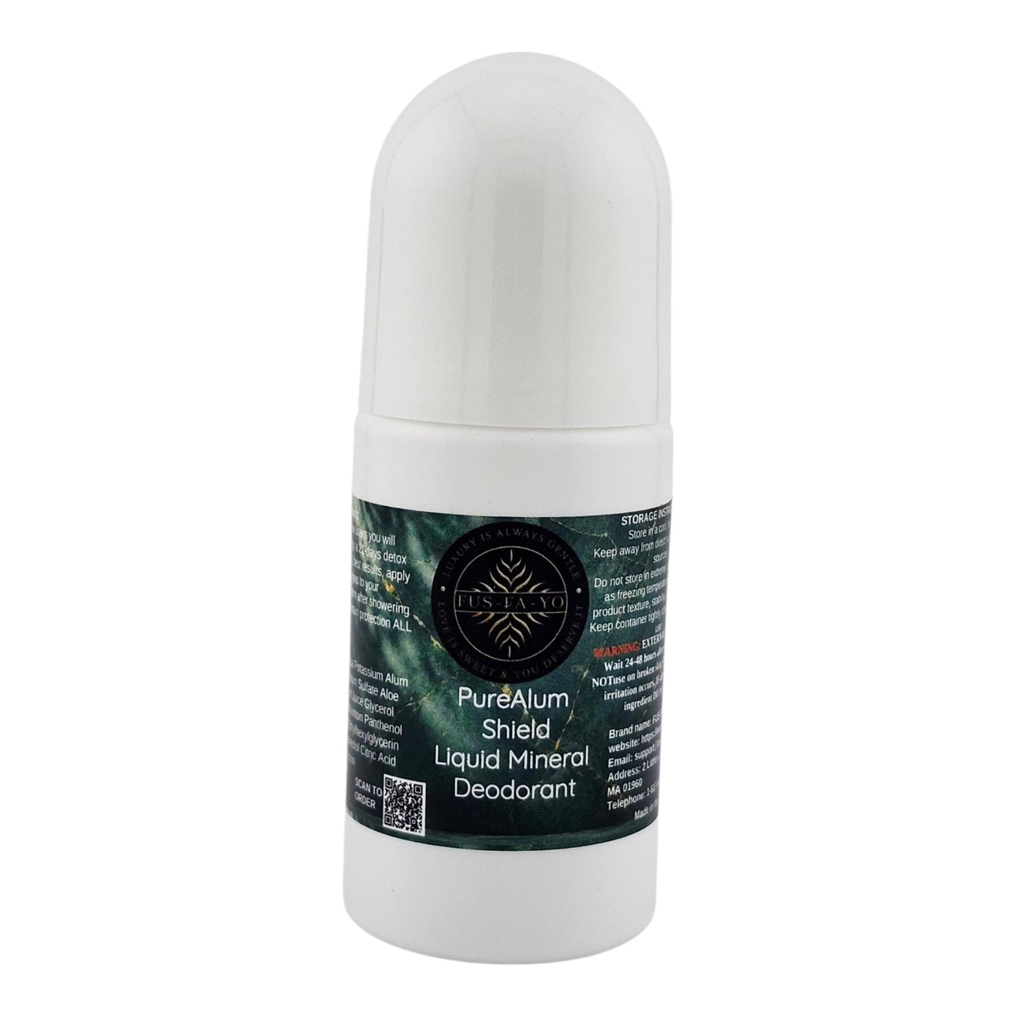 PureAlum Shield Liquid Mineral Deodorant - 60ml
