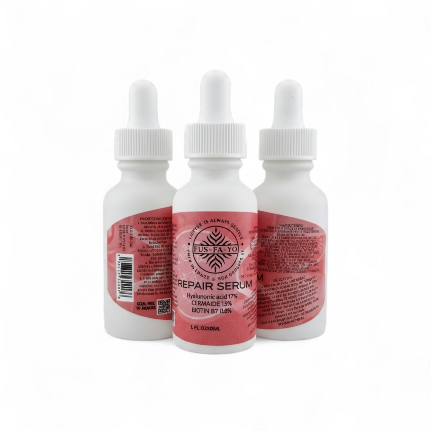 Hyaluronic Repair serum 30mL (All natural infuse with Panthenol Allantoin, Ceramide & Biotin)