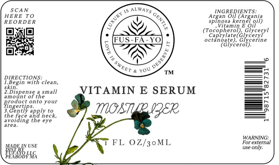 Vitamin E serum moisturizer