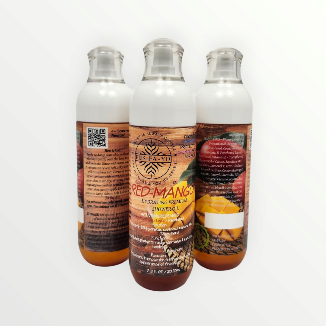 Shower oil - Red Mango 7.21oz