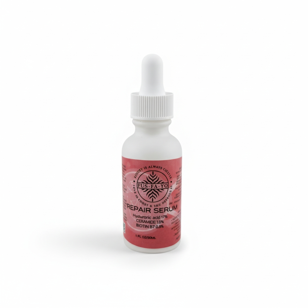 Hyaluronic Repair serum 30mL (All natural infuse with Panthenol Allantoin, Ceramide & Biotin)