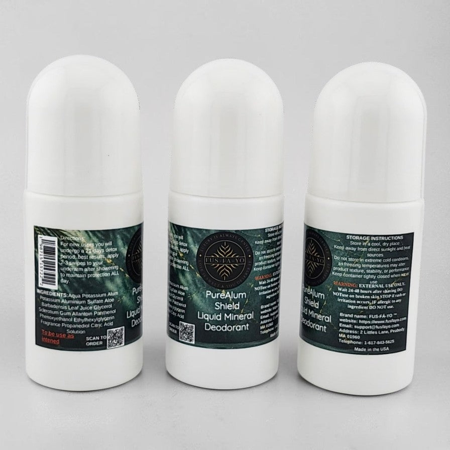 PureAlum Shield Liquid Mineral Deodorant - 60ml