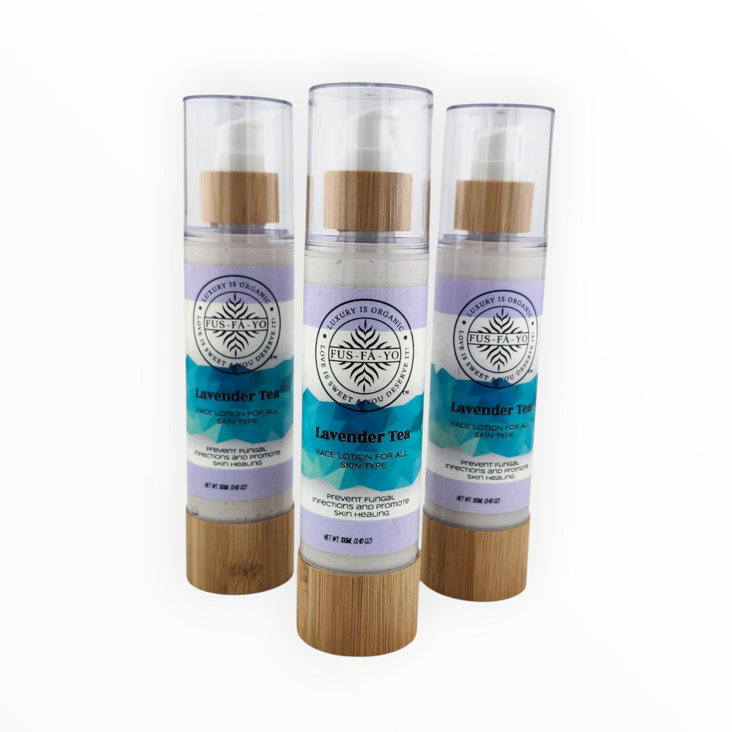 FUS-FÁ-YO Face lotion - lavender-Tea .....