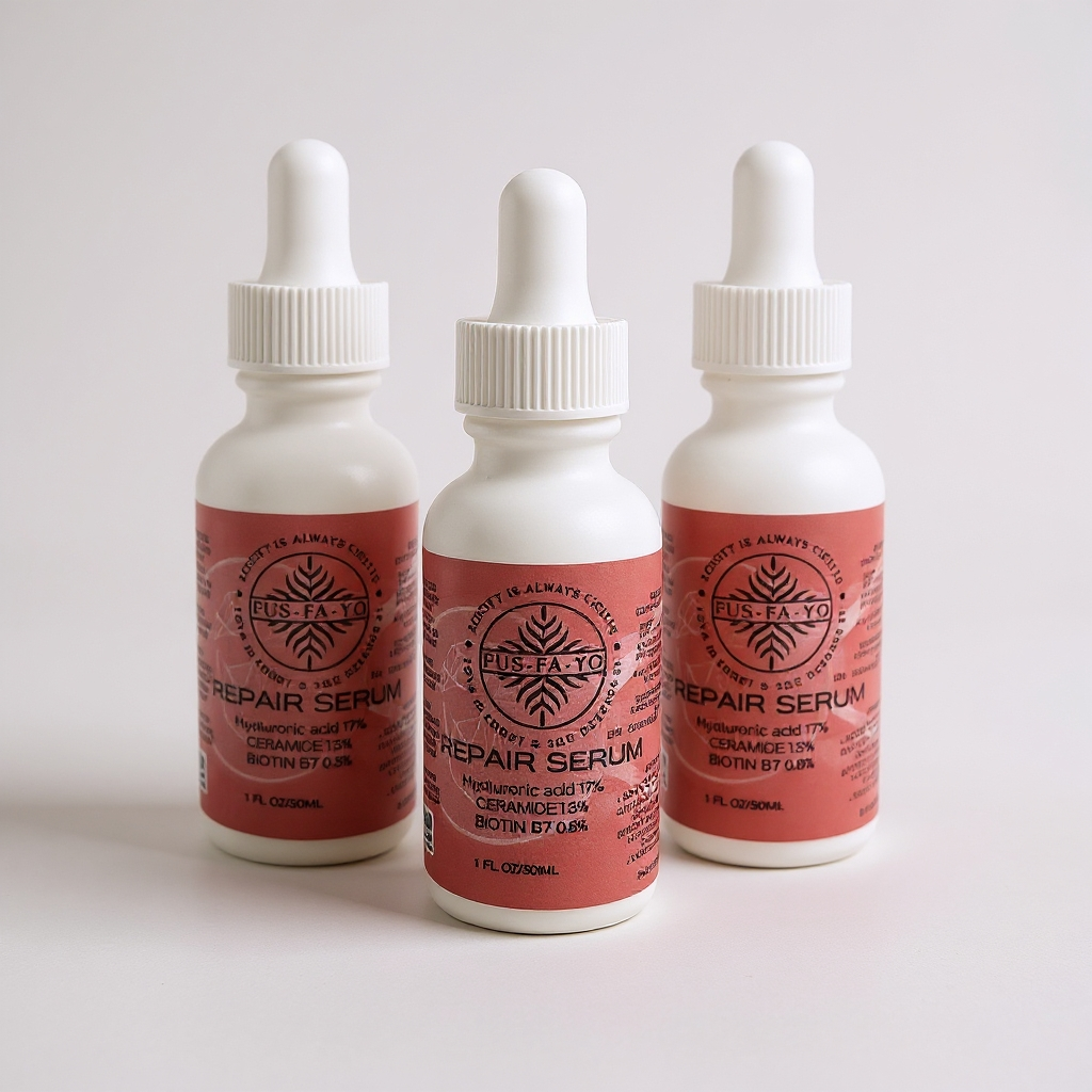 Hyaluronic Repair serum 30mL (All natural infuse with Panthenol Allantoin, Ceramide & Biotin)