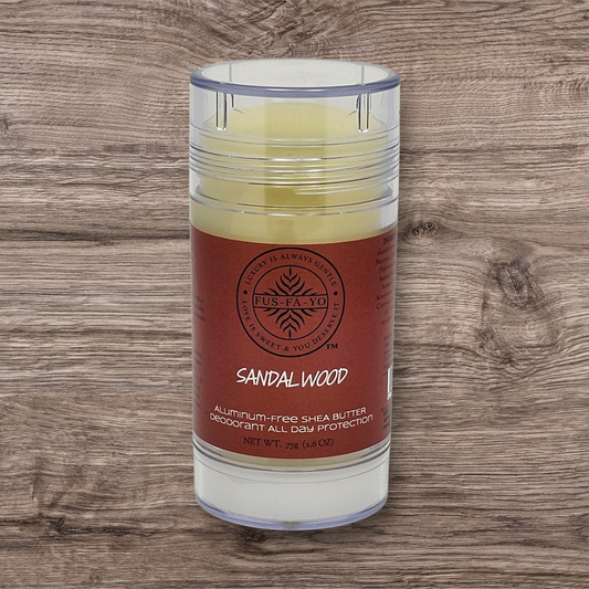 Sandalwood --  shea butter Deodorant (all natural)
