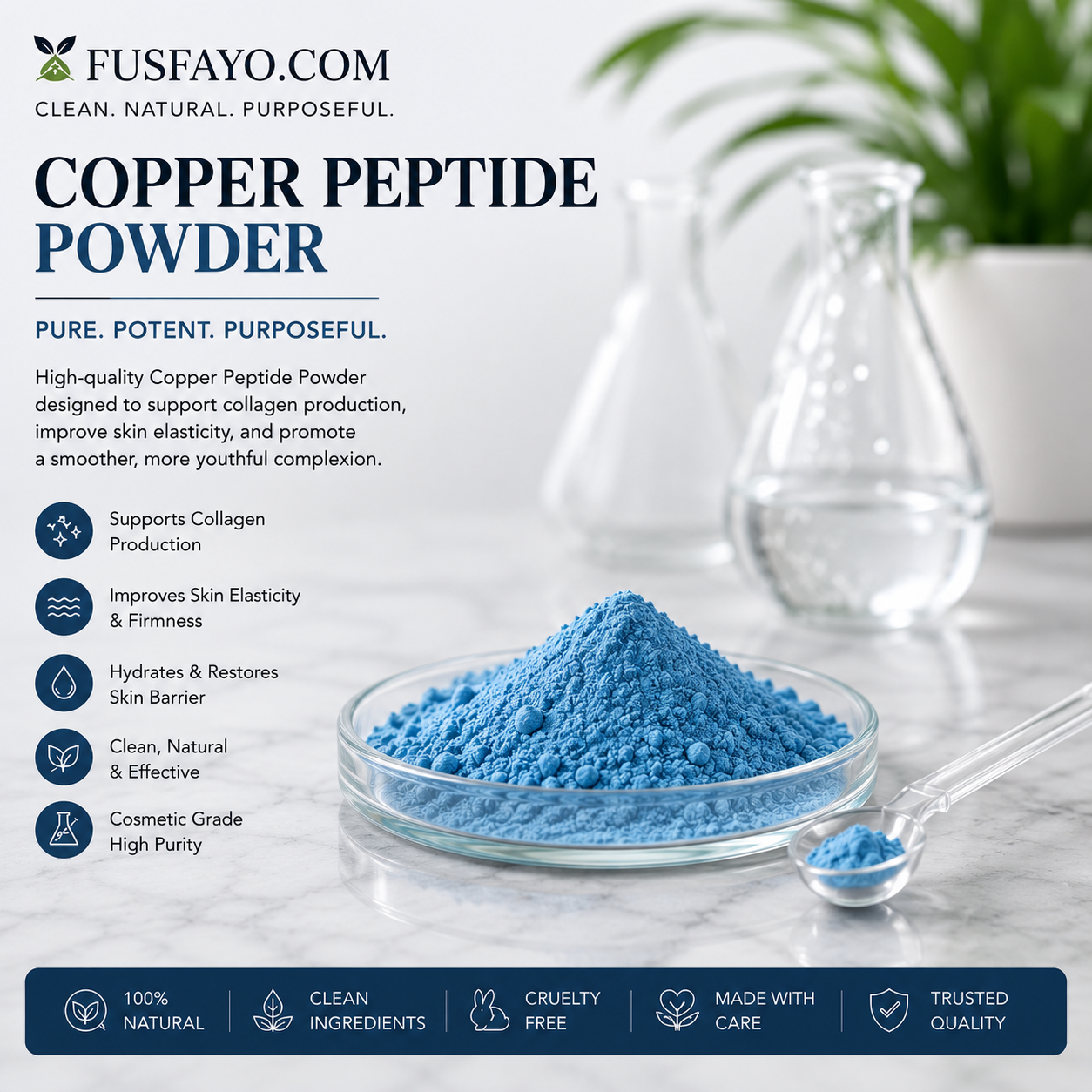 Peptide + Copper SERUM 1% 30 mL