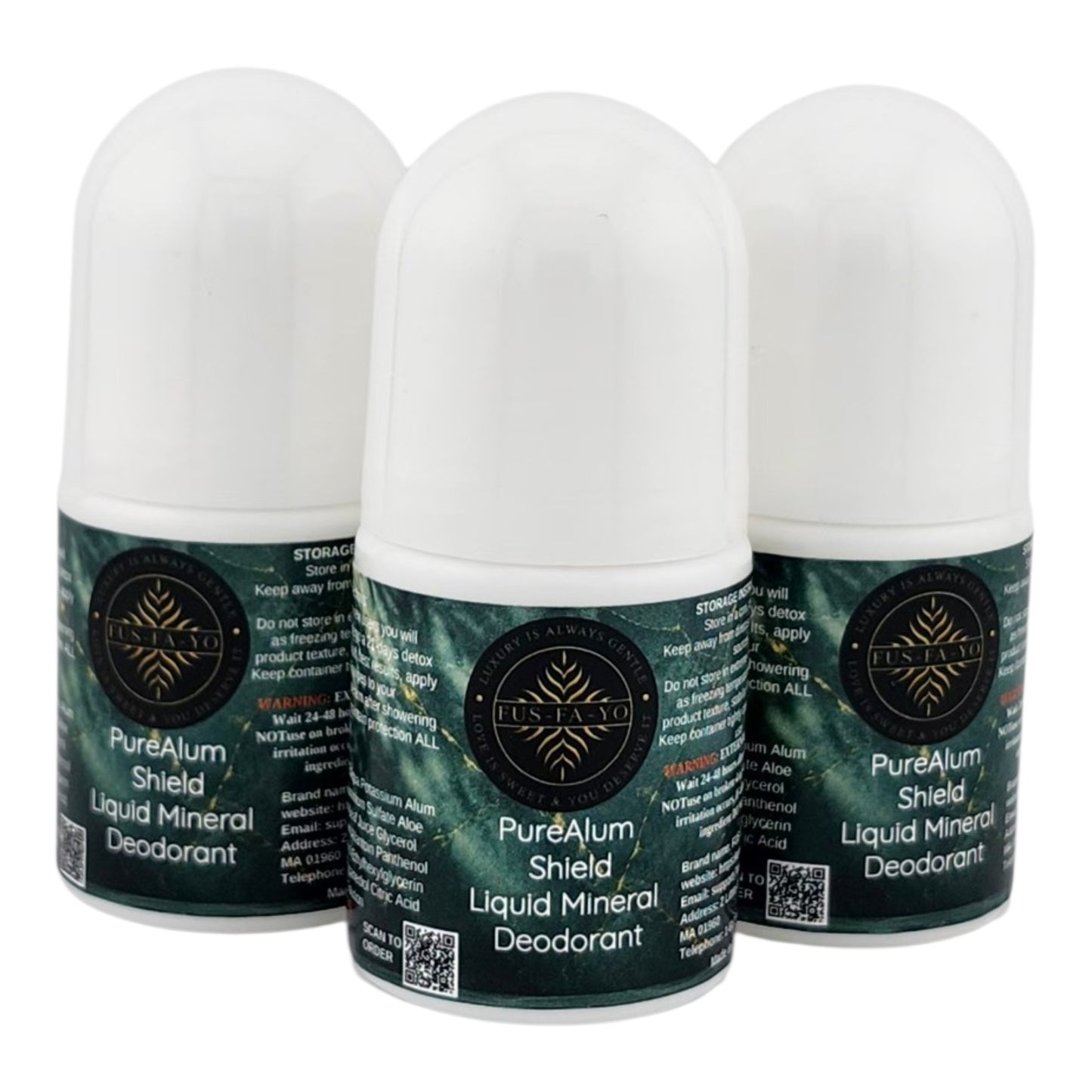 PureAlum Shield Liquid Mineral Deodorant 30ml