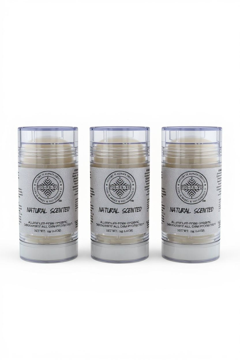 FUS-FÁ-YO Shea Butter Deodorant  Unscented (All natural infuse with Magnesium)....
