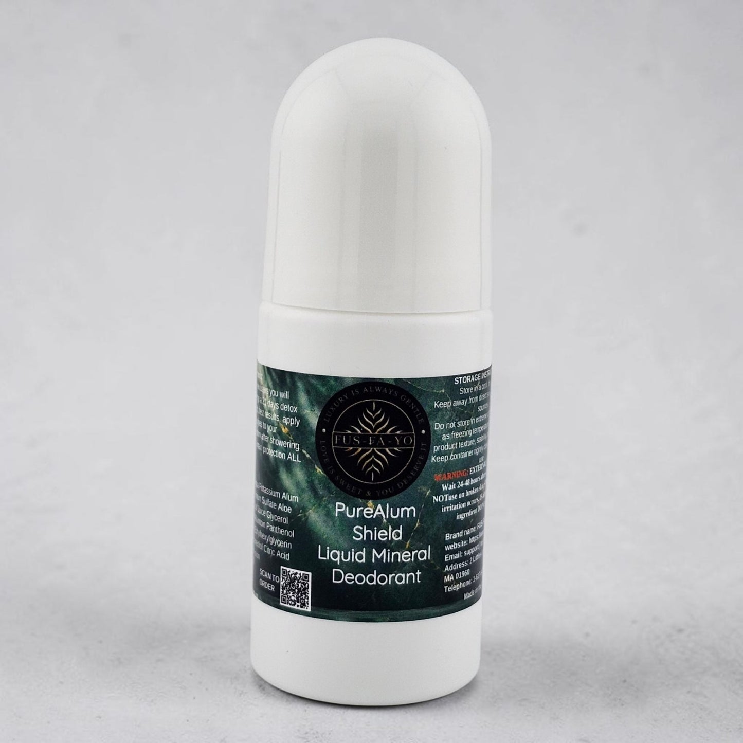 PureAlum Shield Liquid Mineral Deodorant - 60ml