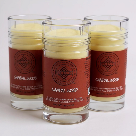 Sandalwood --  shea butter Deodorant (all natural)