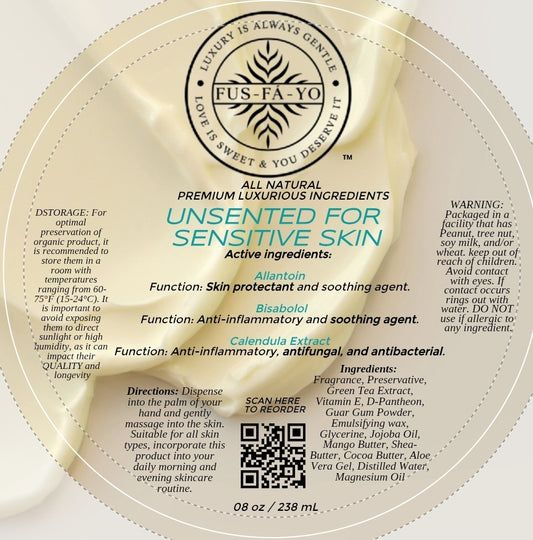 Unscented for Sensitive Skin 8oz